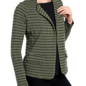 L Dolan Anthropologie soft green blazer